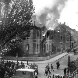 1938: Ludwigsburger Nazis legten Feuer im Gotteshaus.